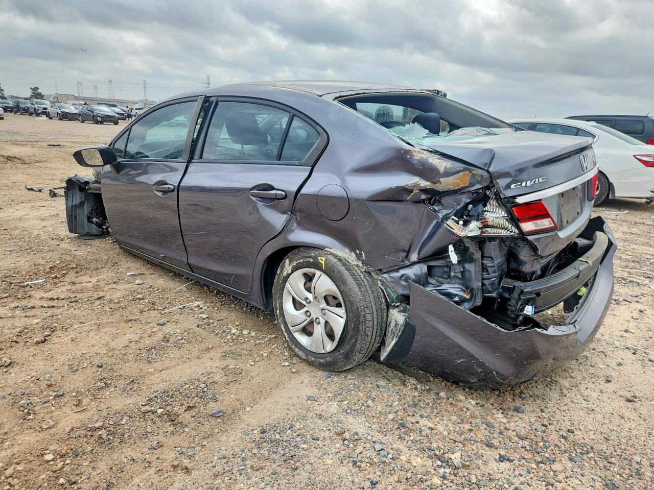 2015 HONDA CIVIC LX photo 2
