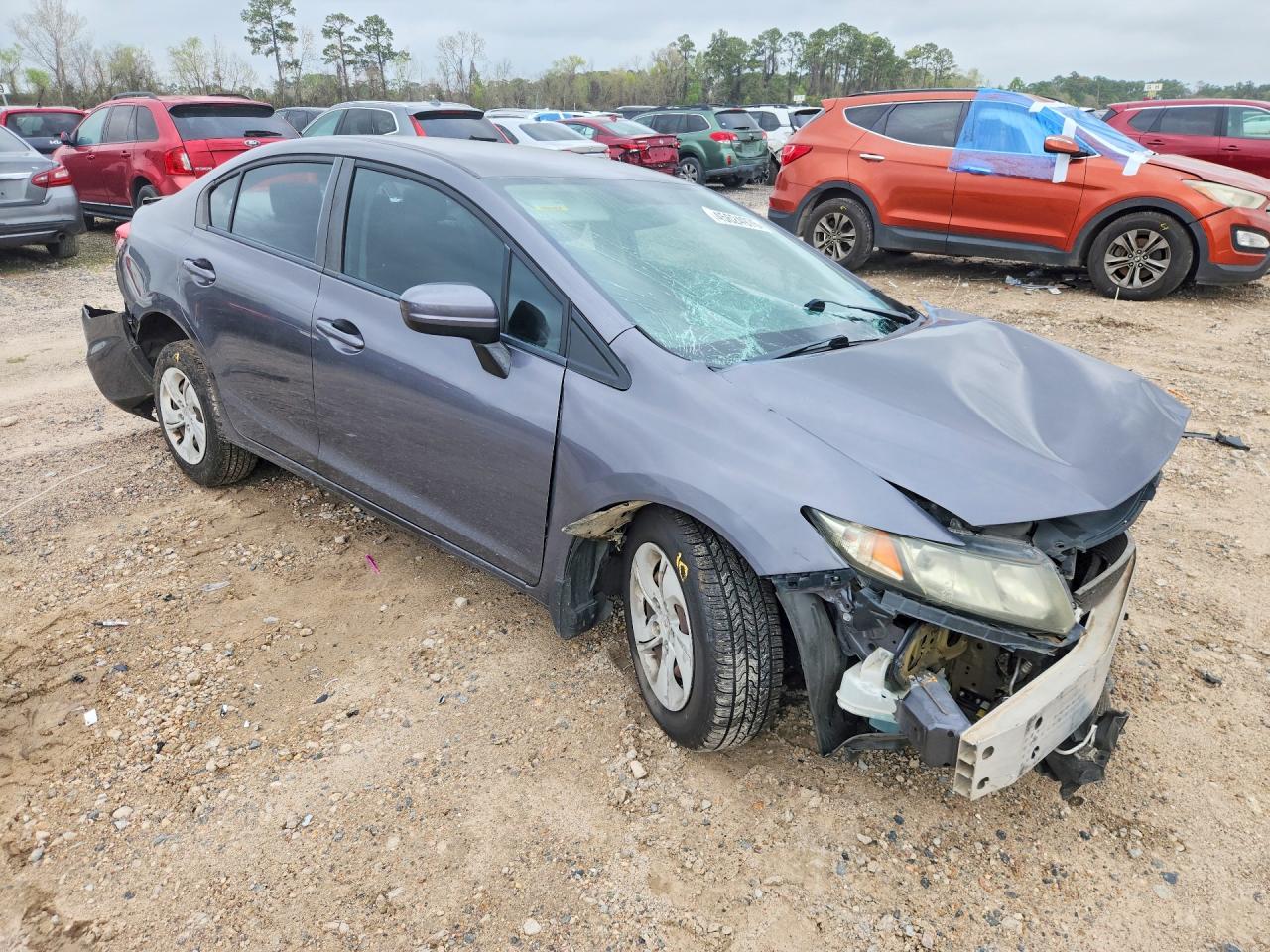 2015 HONDA CIVIC LX photo 4