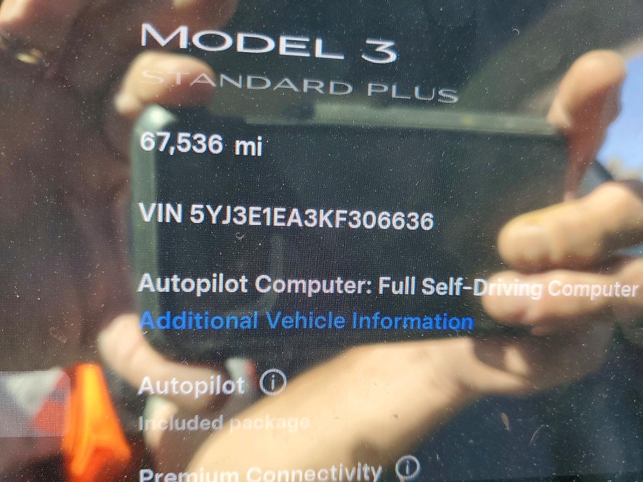 2019 TESLA MODEL 3 photo 9