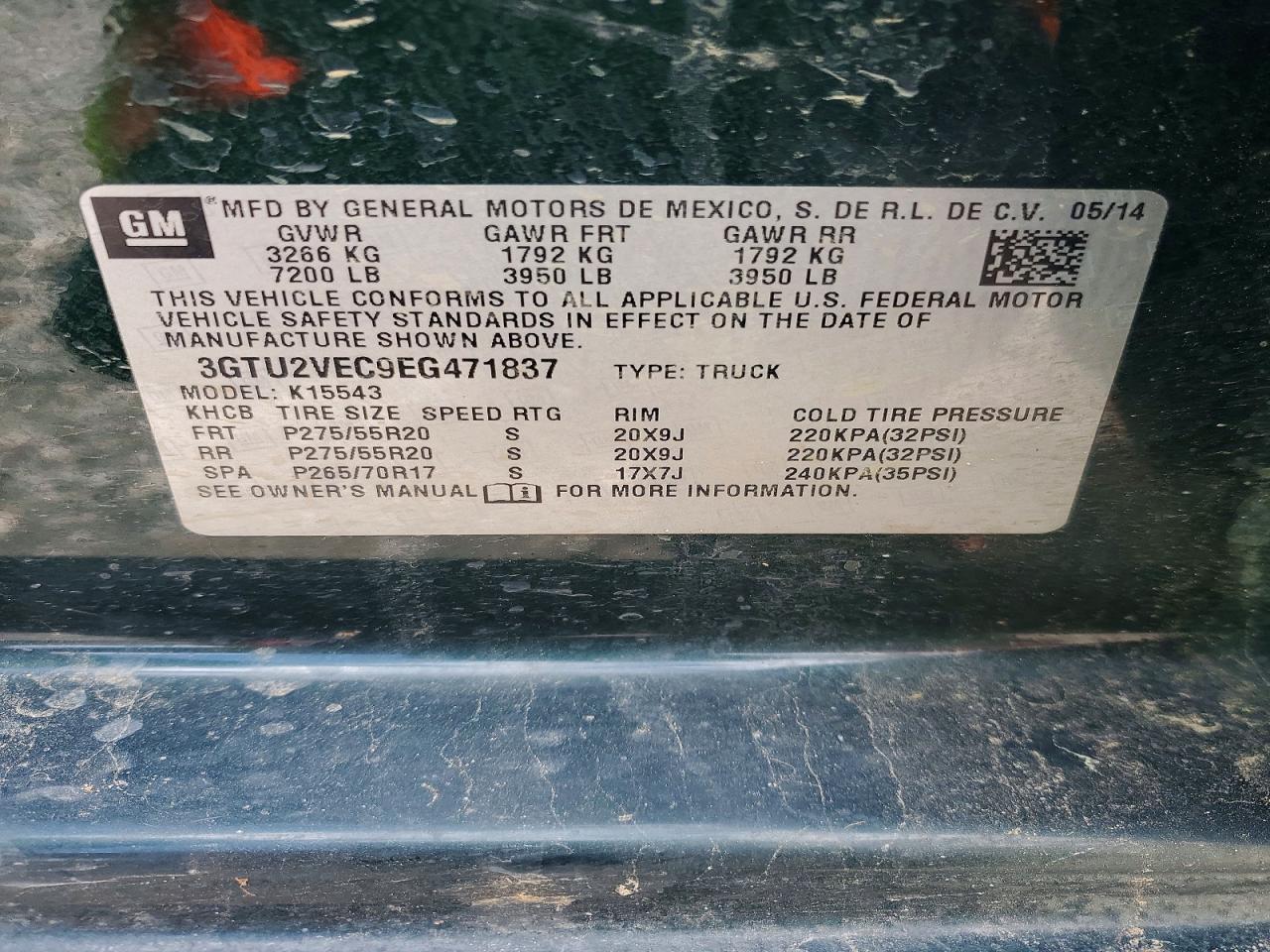 2014 GMC SIERRA photo 12