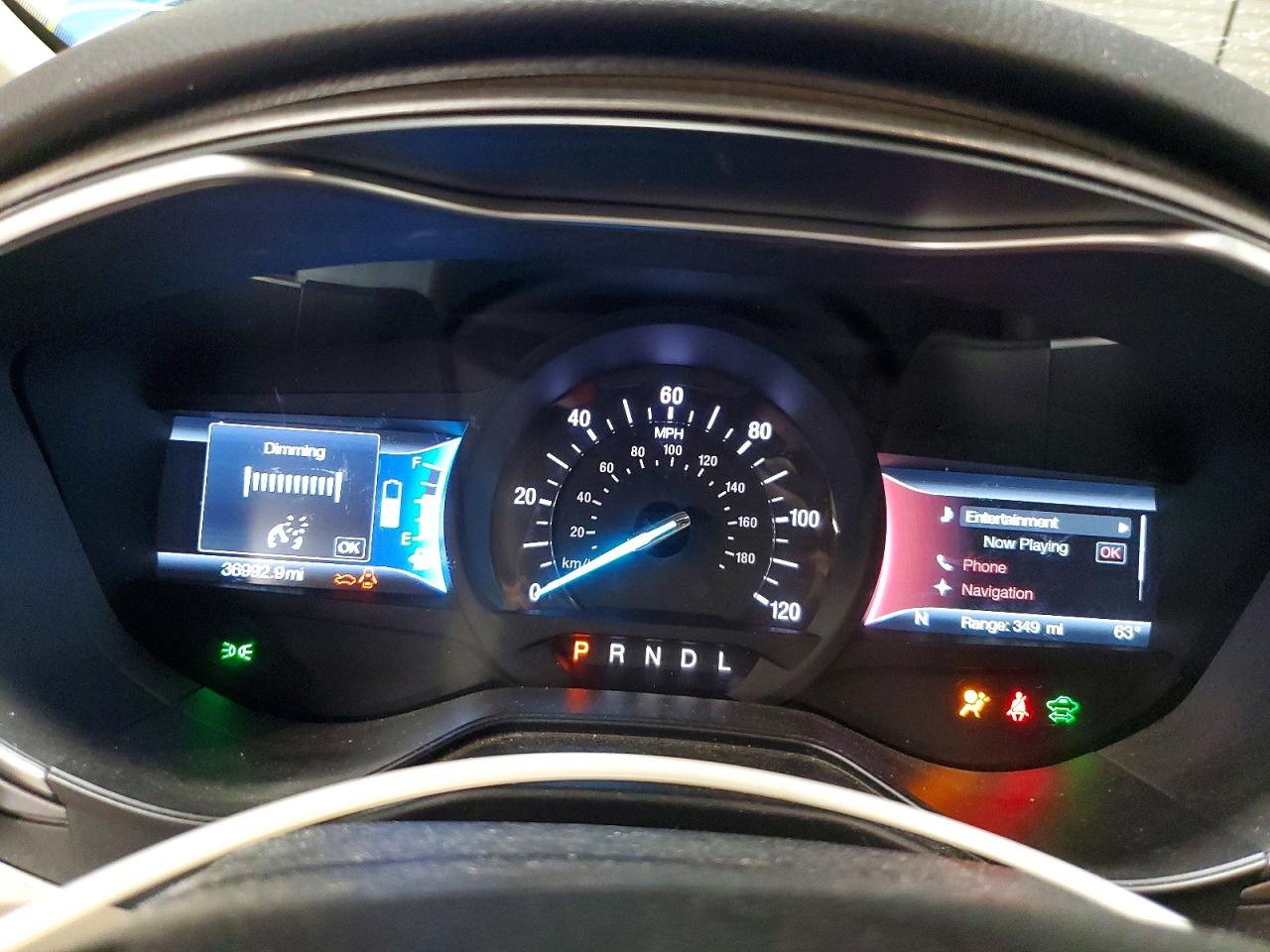 2019 FORD FUSION SEL photo 9