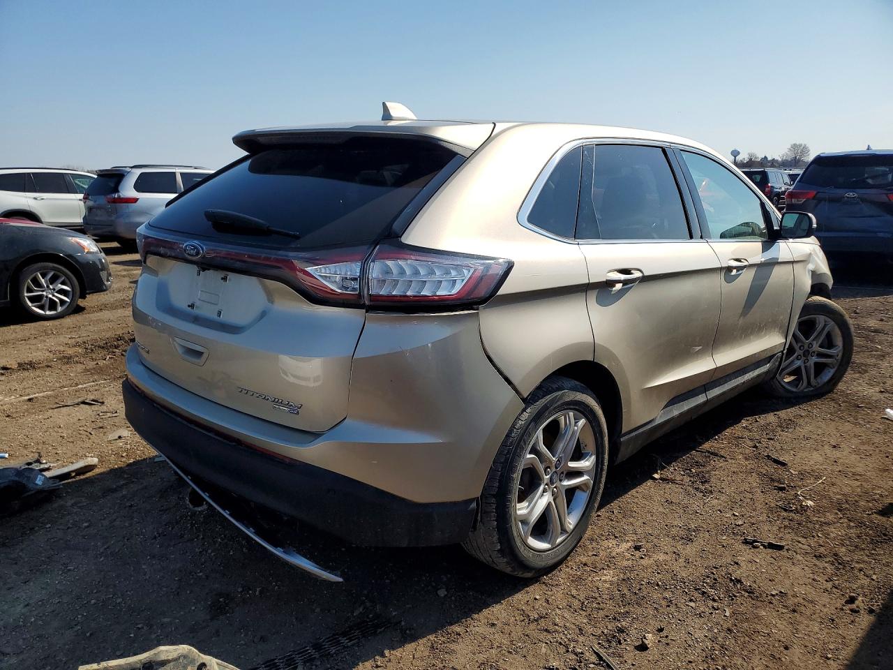 2017 FORD EDGE TITANIUM photo 3