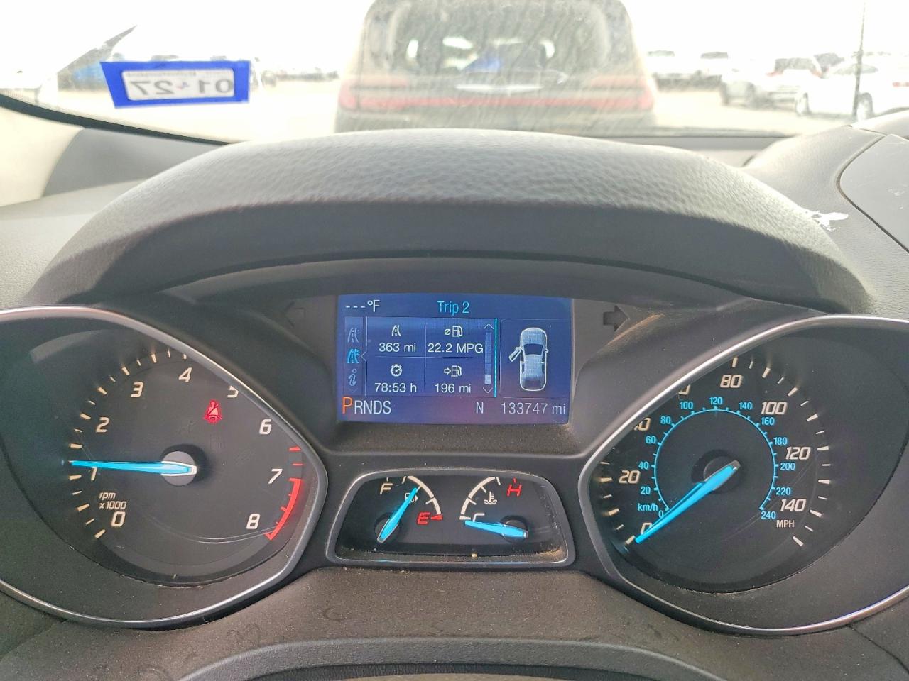 2014 FORD ESCAPE S photo 25