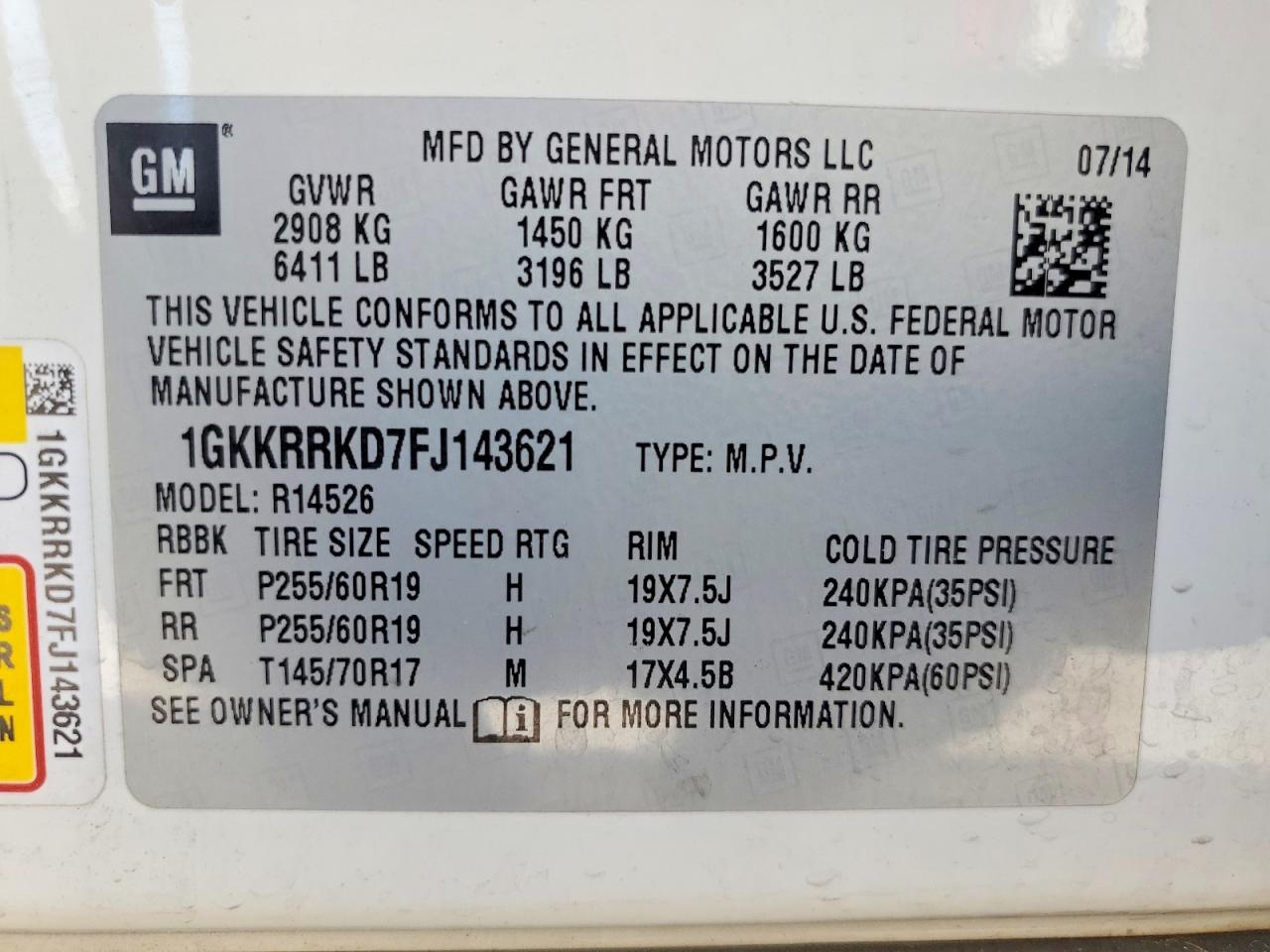 2015 GMC ACADIA SLT-1 photo 25