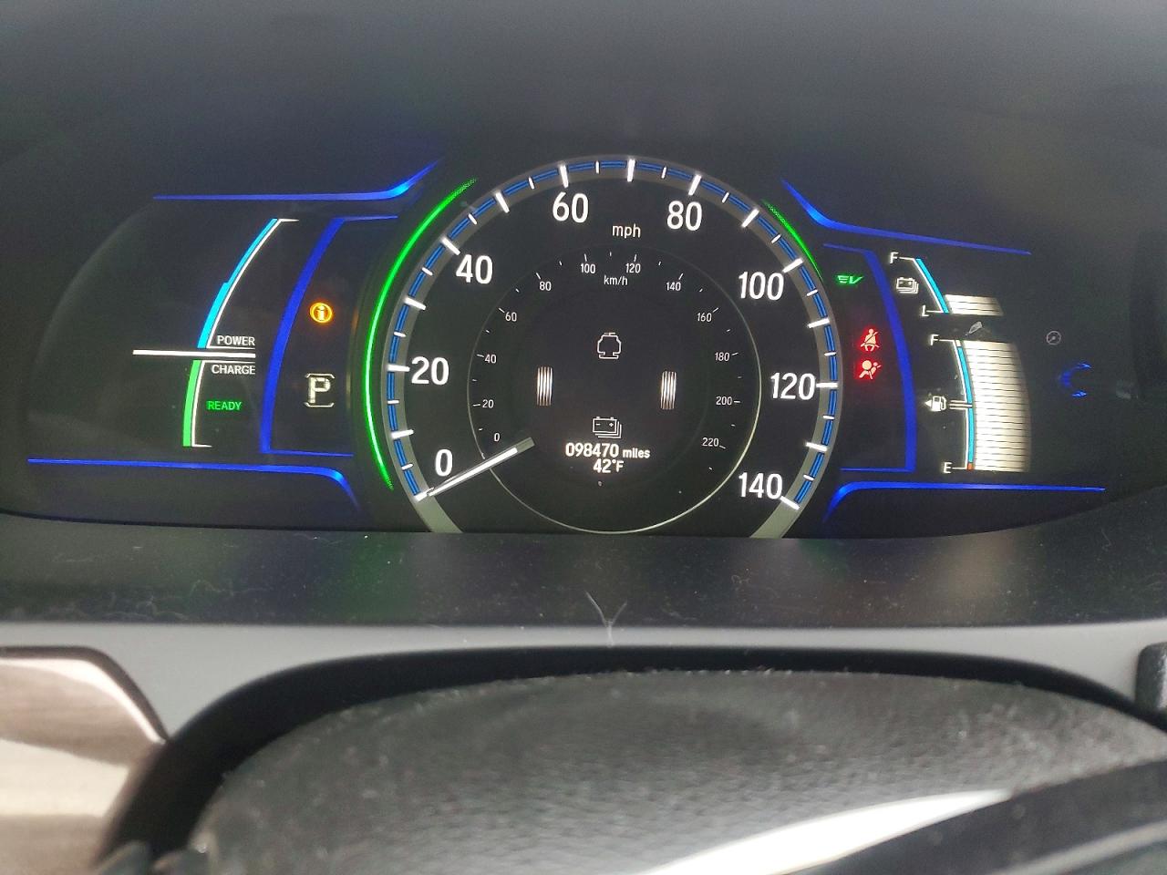 2017 HONDA ACCORD HYBRID photo 9