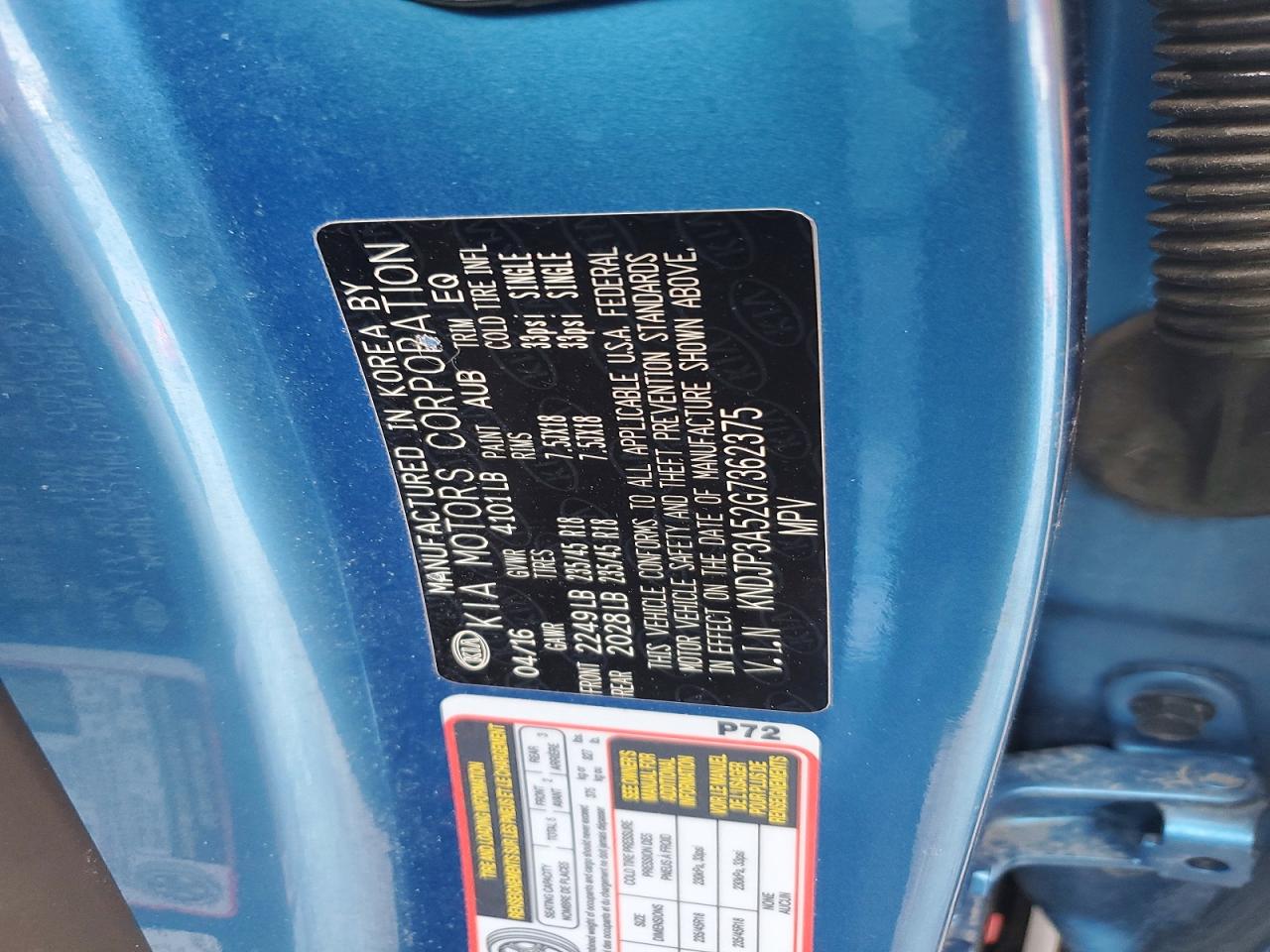 2016 KIA SOUL + photo 23