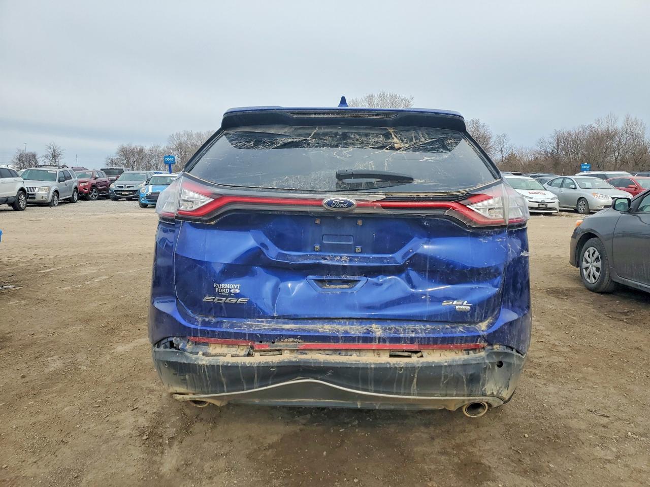 2015 FORD EDGE SEL photo 16