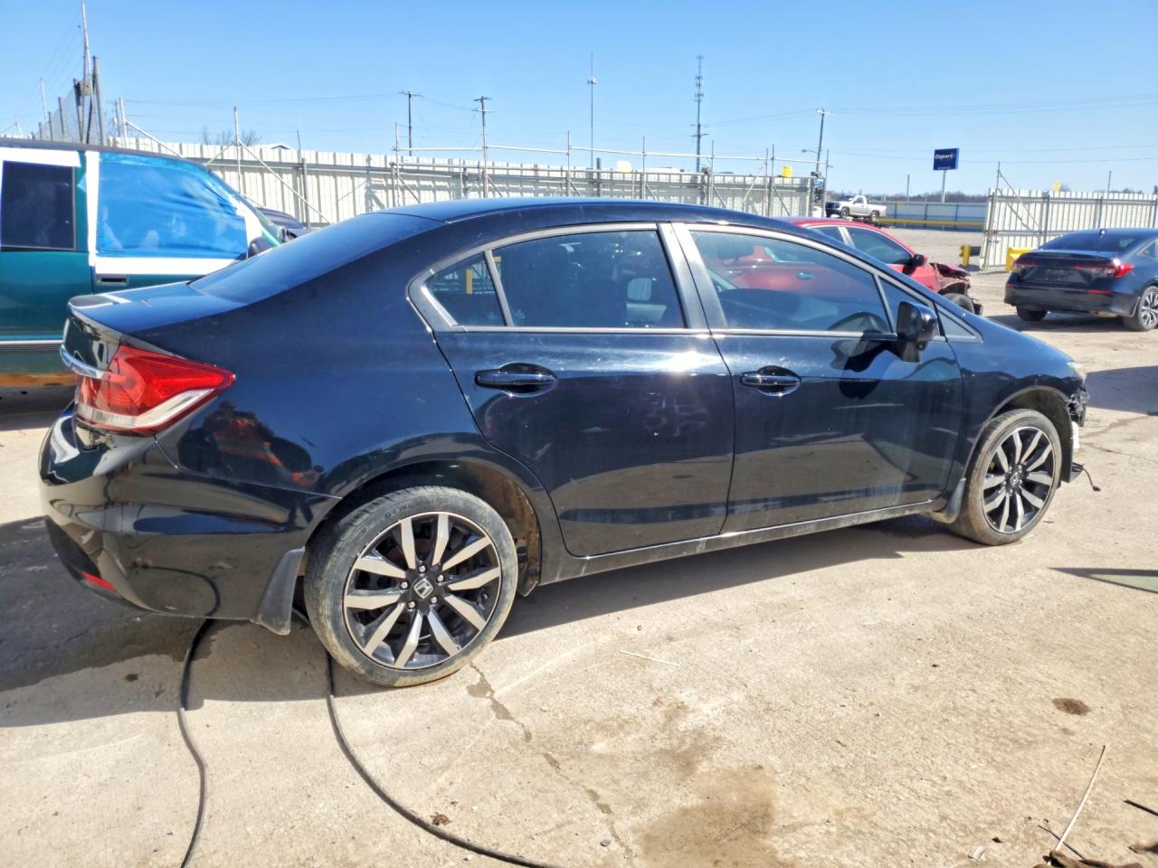 2014 HONDA CIVIC EXL photo 3