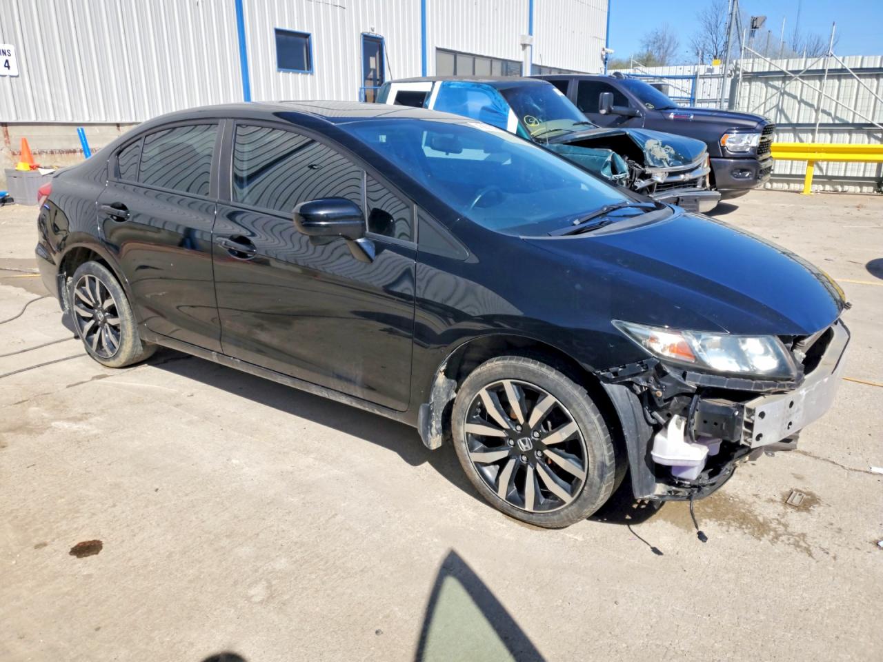 2014 HONDA CIVIC EXL photo 4