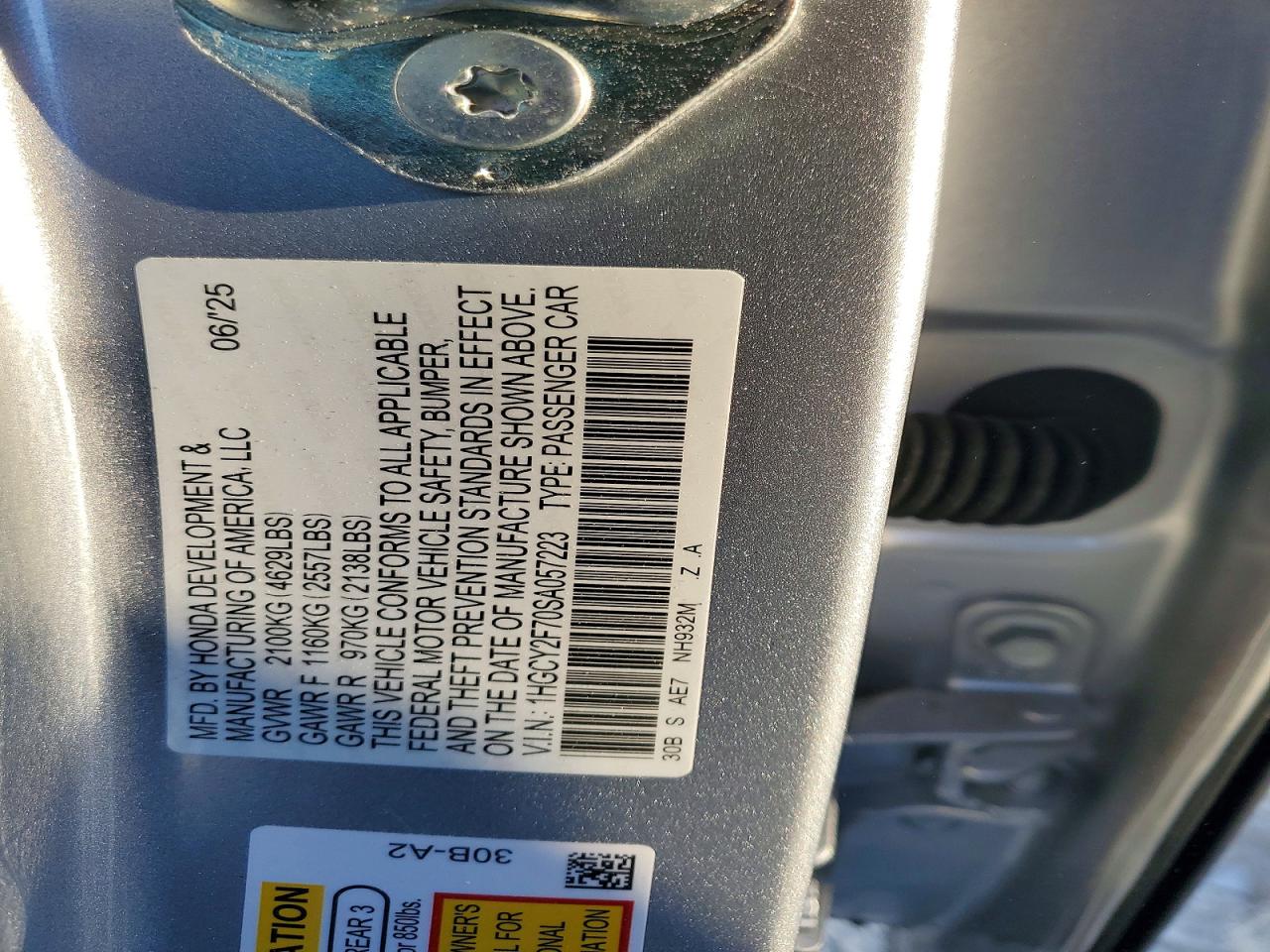 2025 HONDA ACCORD HYBRID SPORT-L photo 12
