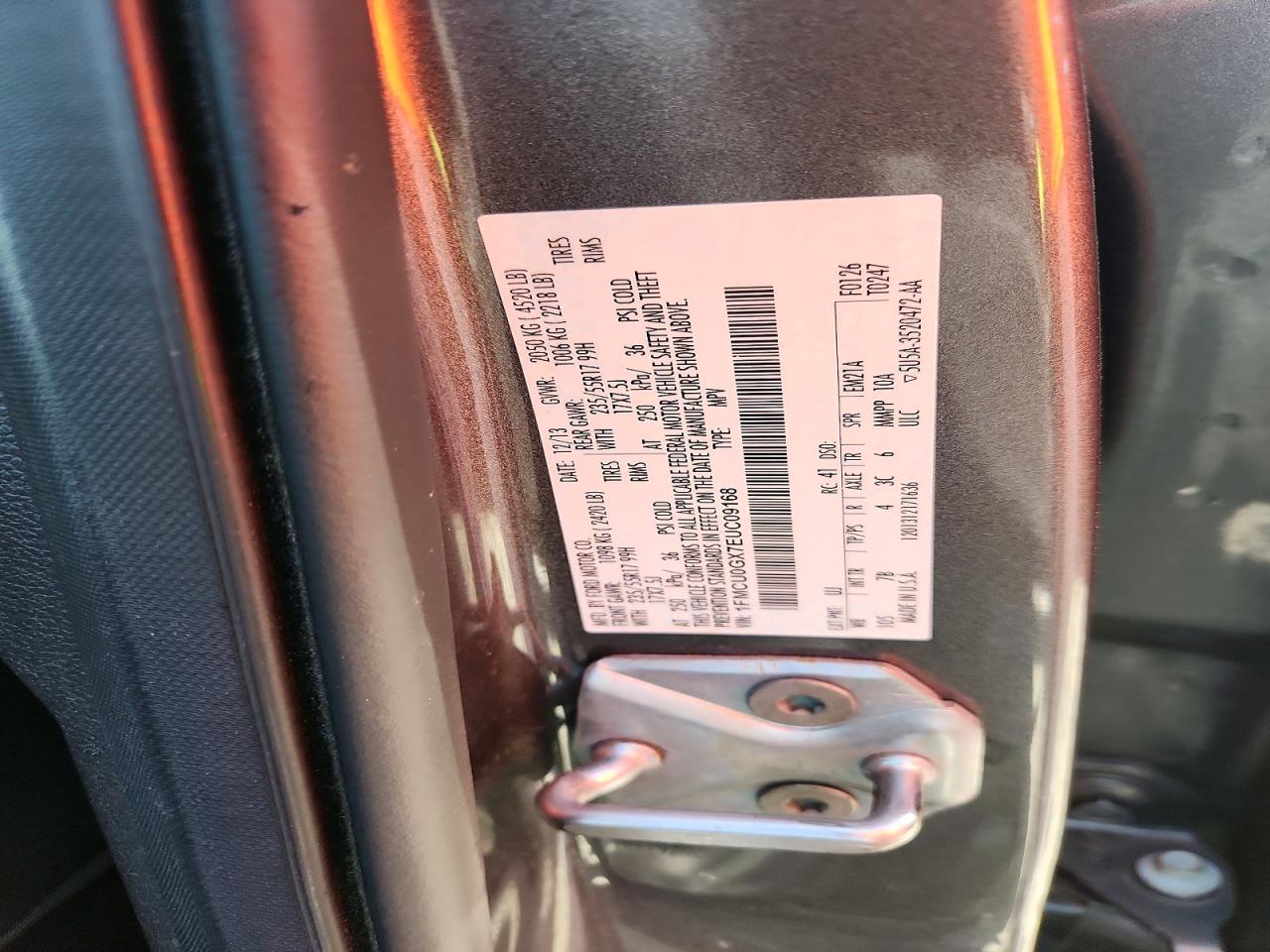 2014 FORD ESCAPE SE photo 14