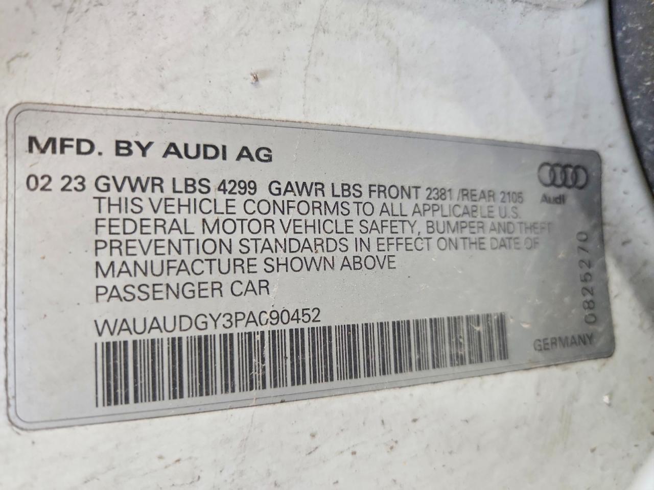 2023 AUDI A3 PREMIUM photo 34