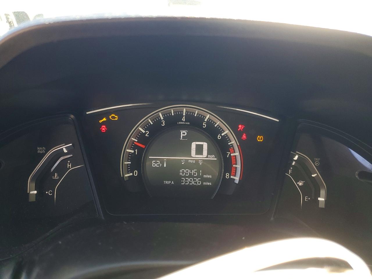 2016 HONDA CIVIC LX photo 9