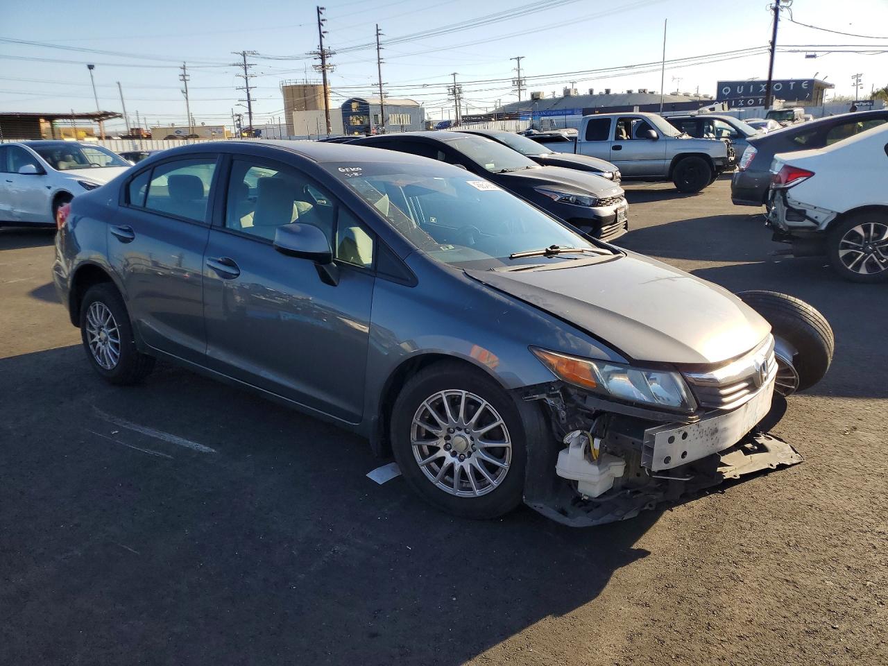 2012 HONDA CIVIC LX photo 4