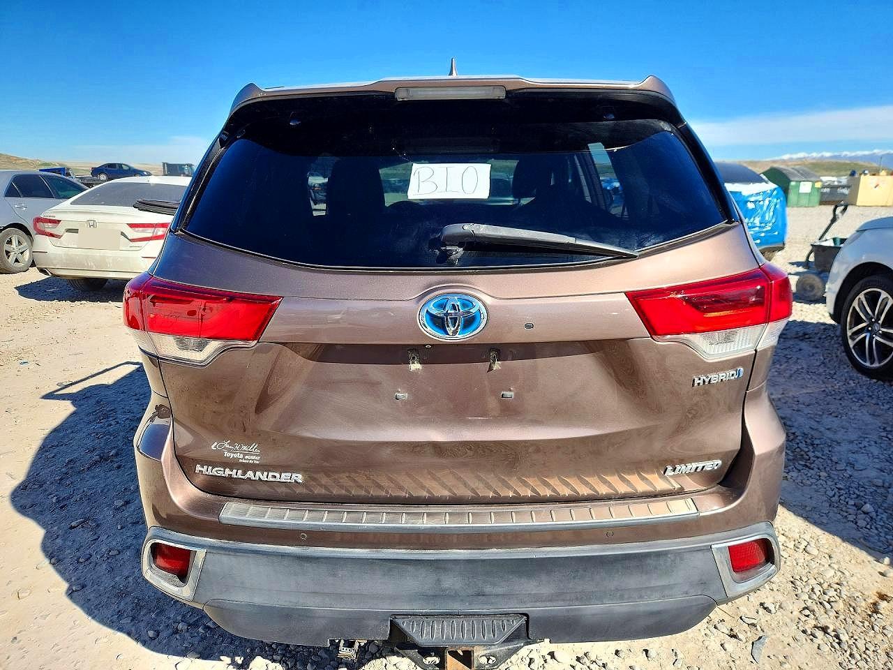 2018 TOYOTA HIGHLANDER HYBRID LIMITED photo 11
