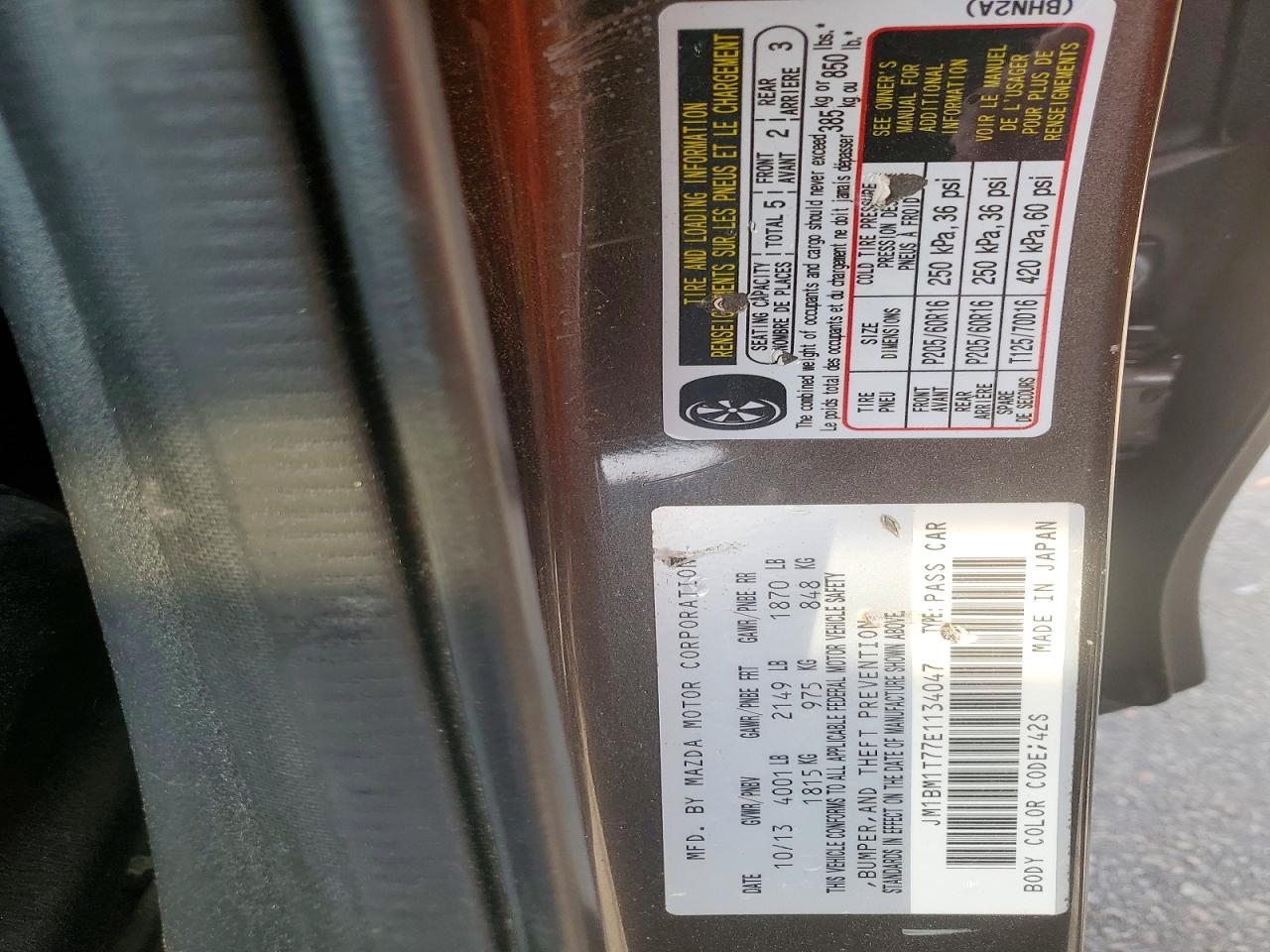 2014 MAZDA 3 SV photo 23