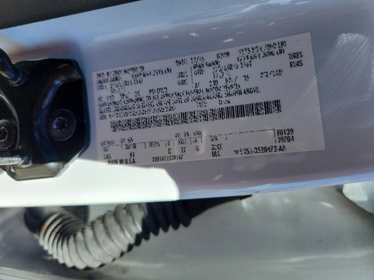 2017 FORD F150 SUPERCREW photo 23