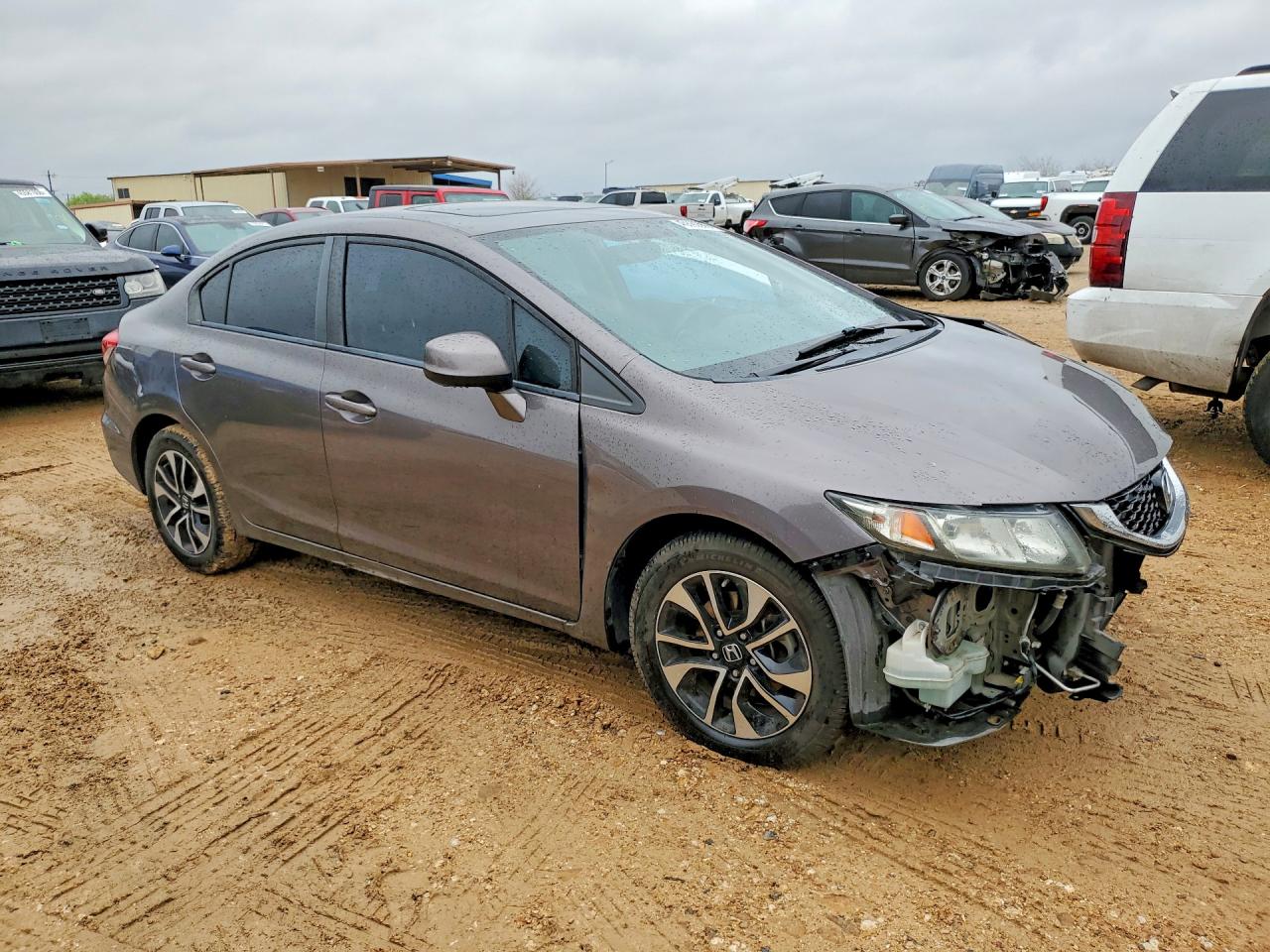 2013 HONDA CIVIC EX photo 4
