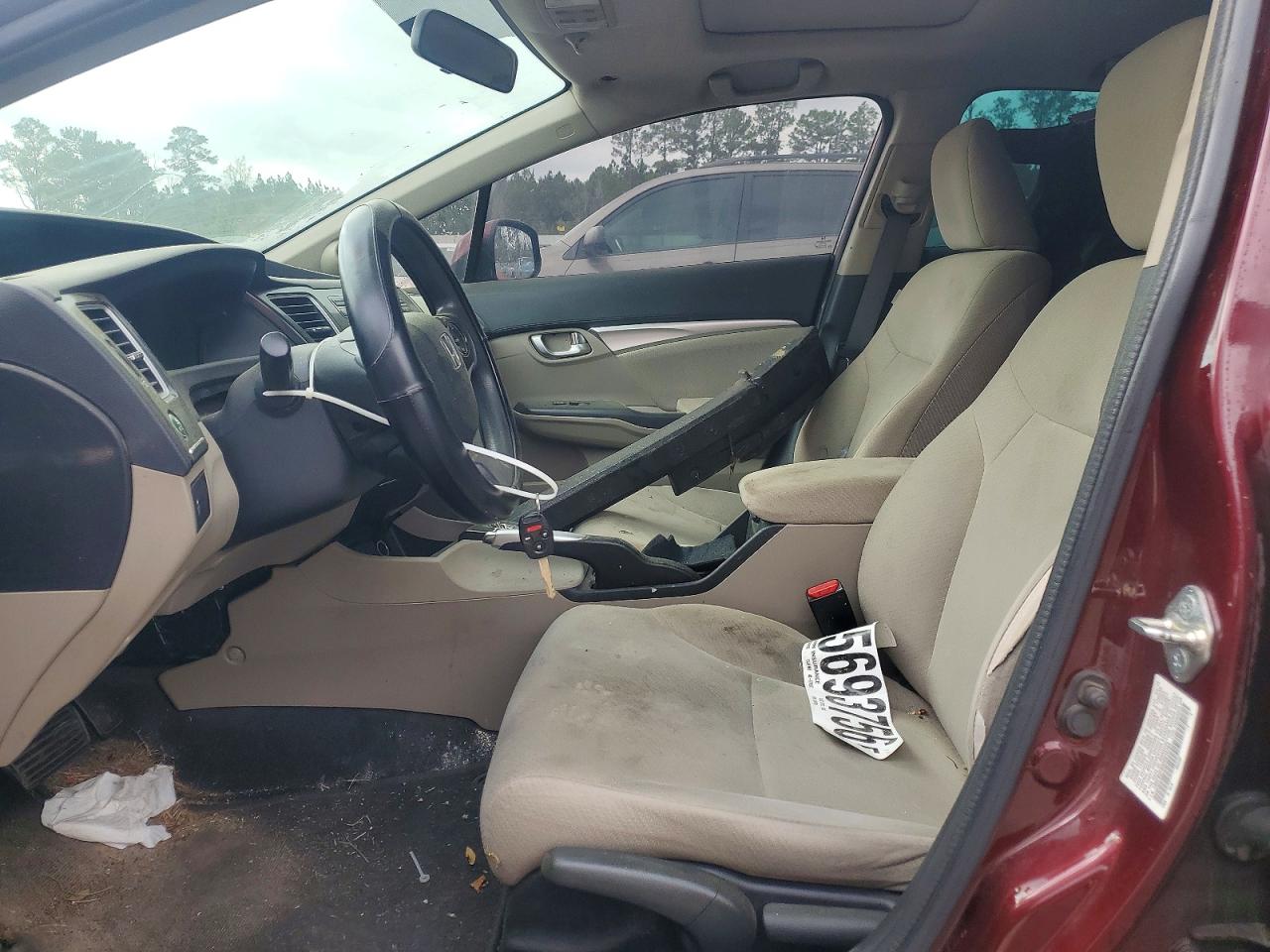 2013 HONDA CIVIC EX photo 13