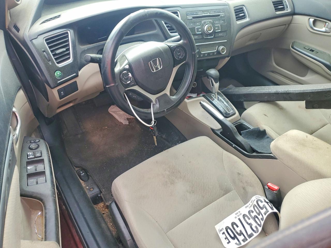 2013 HONDA CIVIC EX photo 15