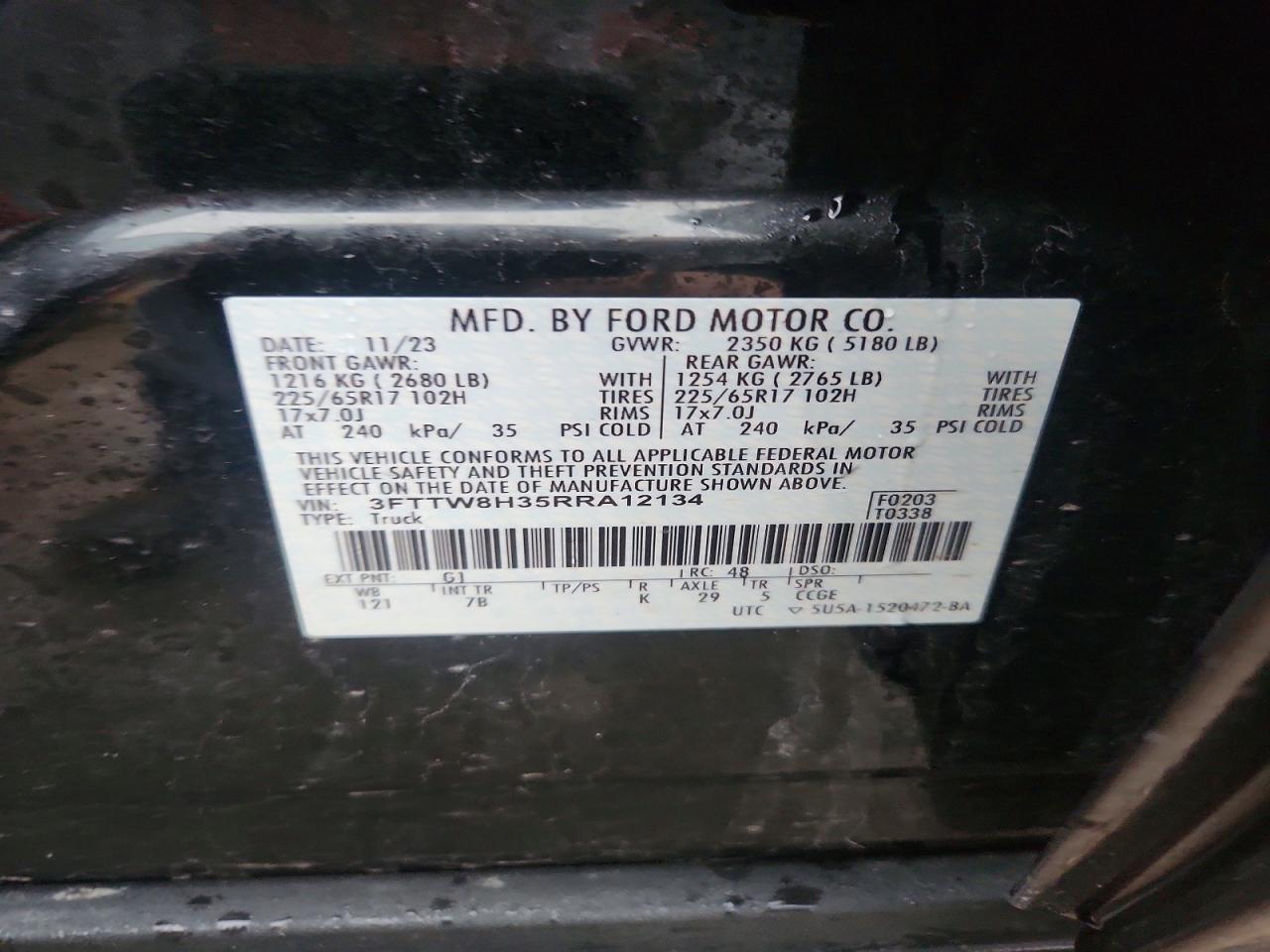 2024 FORD MAVERICK XLT photo 34