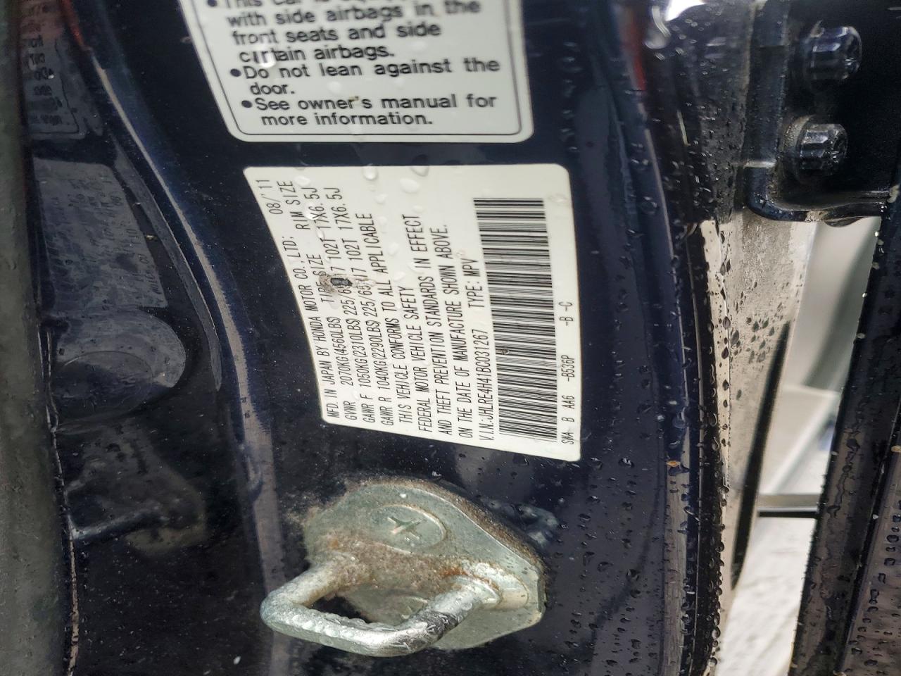 2011 HONDA CR-V SE photo 37