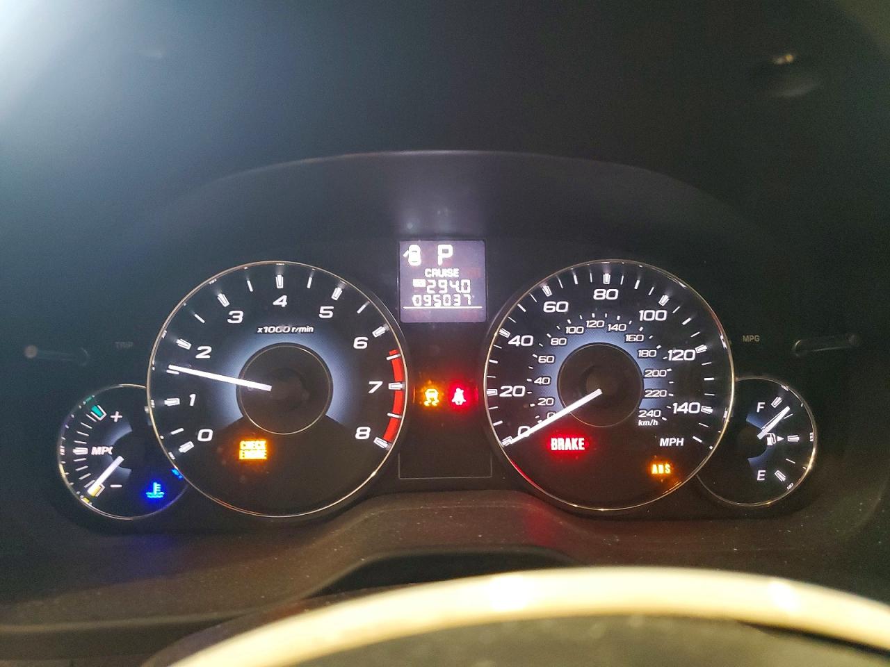2012 SUBARU OUTBACK 2.5I photo 25