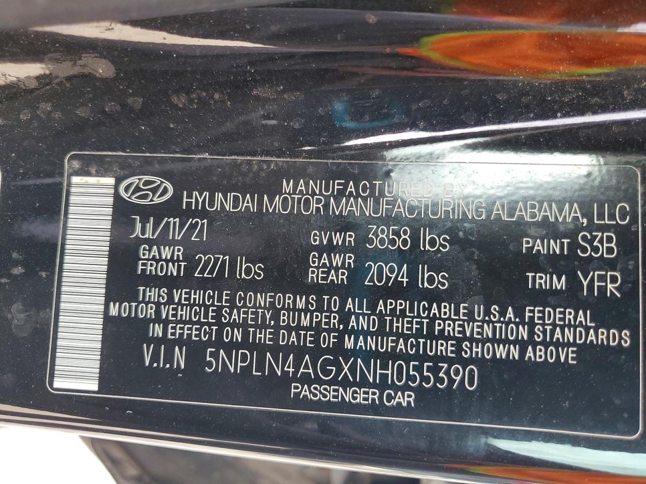2022 HYUNDAI ELANTRA SEL photo 13