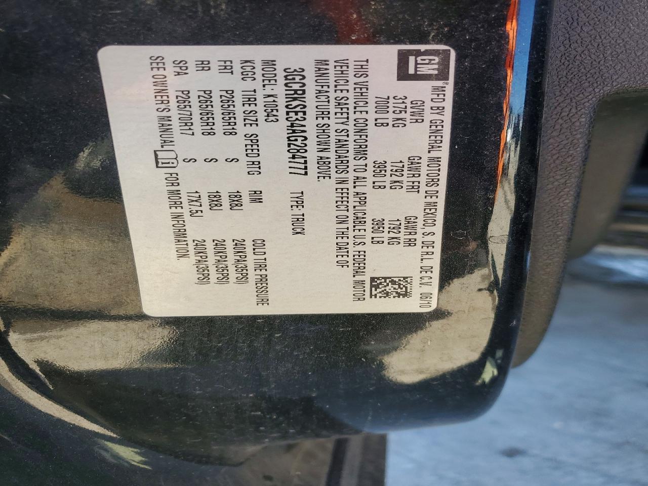 2010 CHEVROLET SILVERADO K1500 LT photo 12