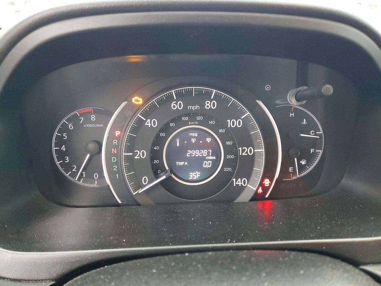 2012 HONDA CR-V EXL photo 9