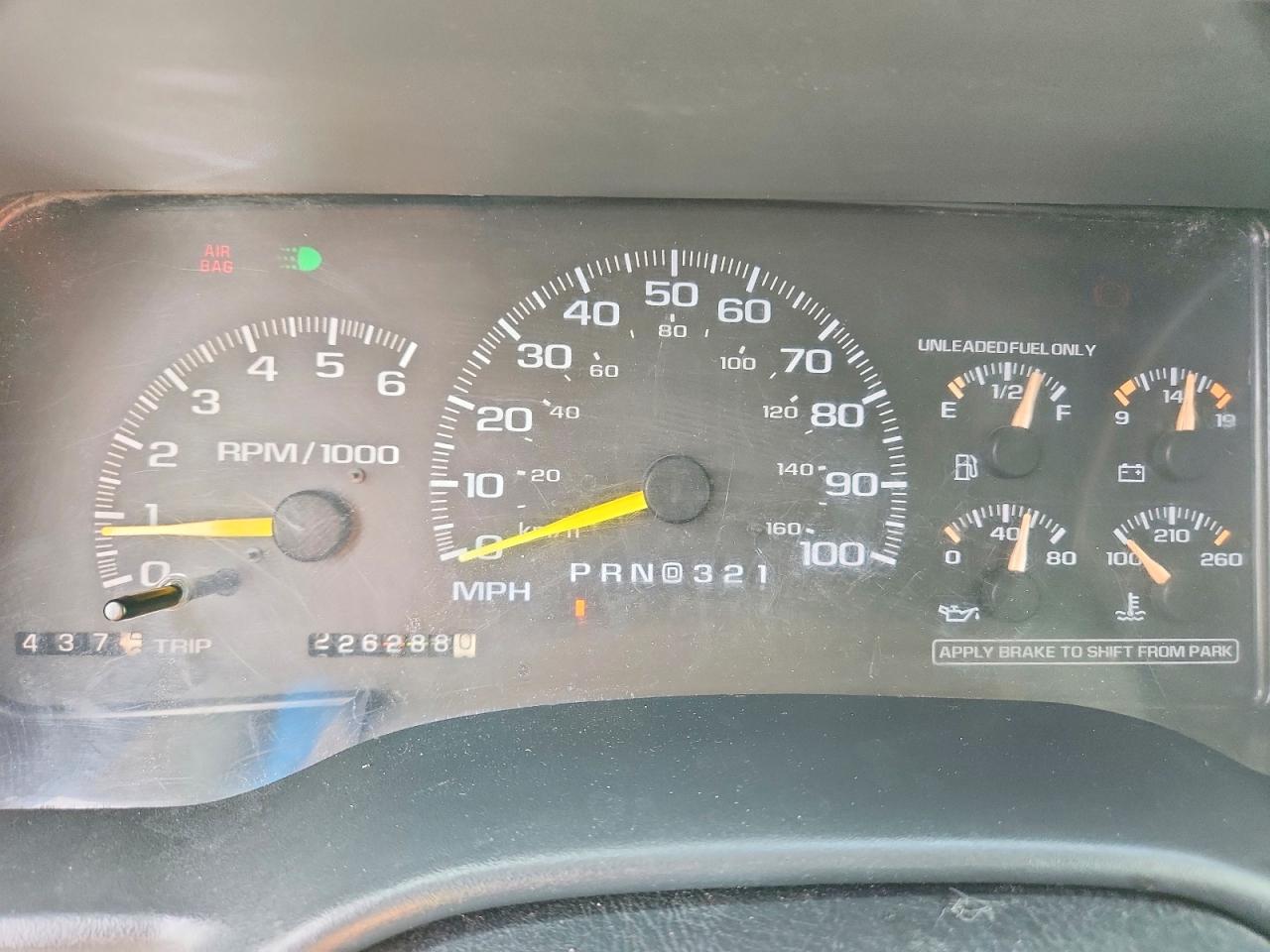 2000 CHEVROLET TAHOE K1500 photo 17