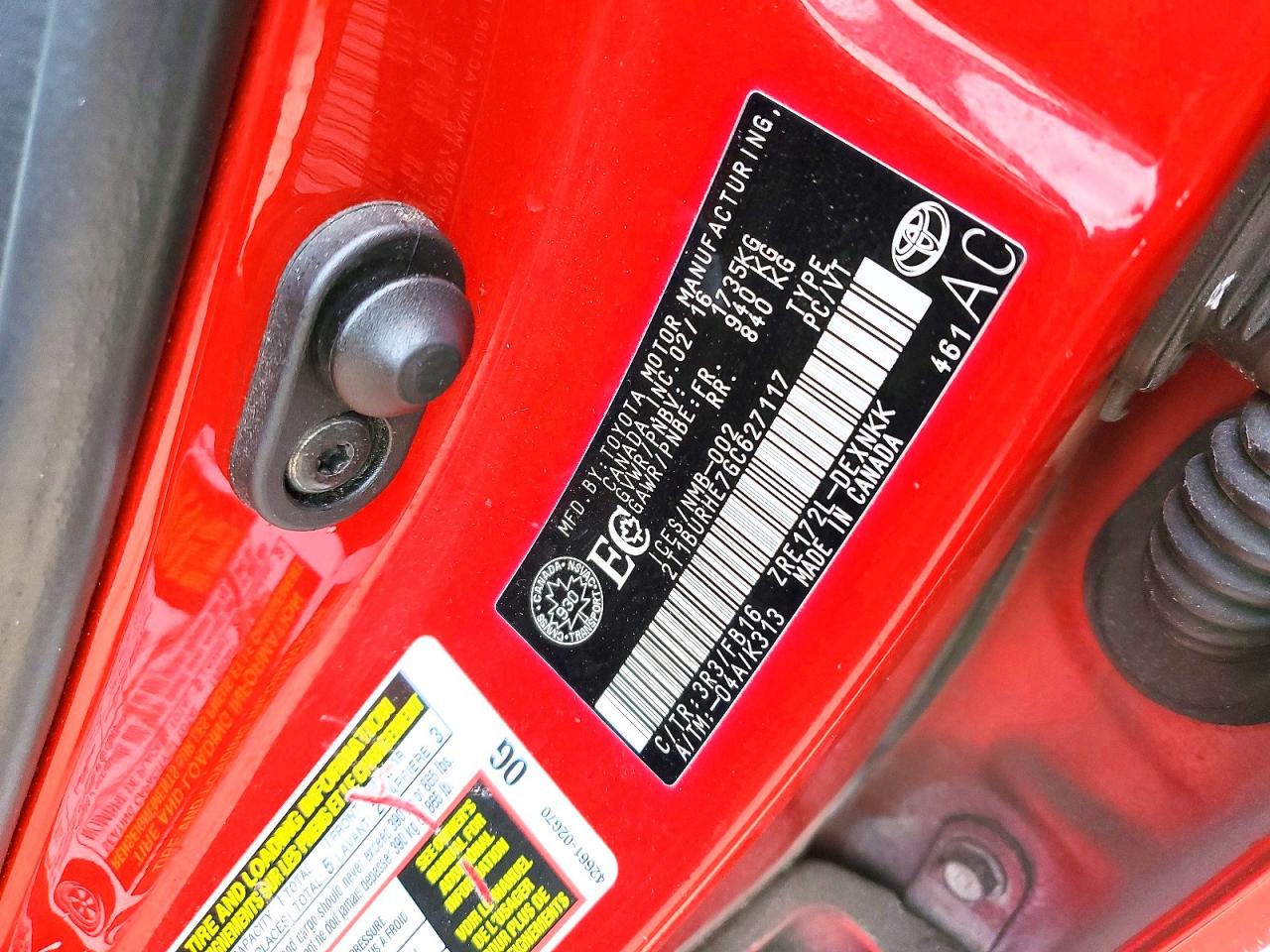2016 TOYOTA COROLLA L photo 23