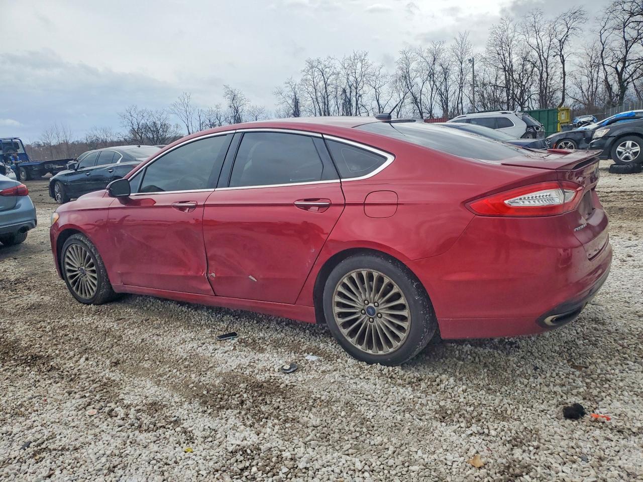 2015 FORD FUSION TITANIUM photo 4