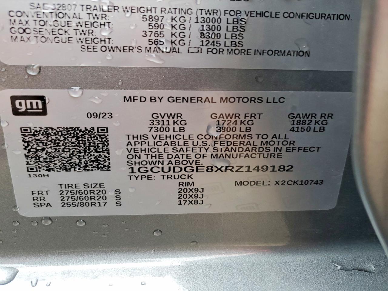 2024 CHEVROLET SILVERADO K1500 LTZ photo 34