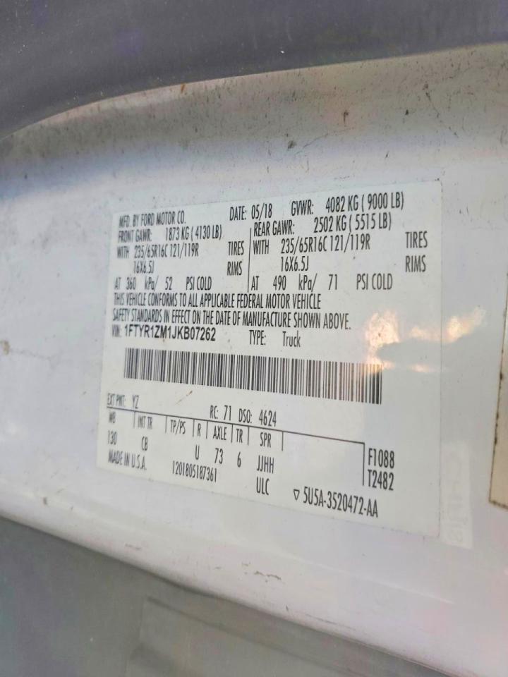2018 FORD TRANSIT 250 REFRIGERATED DELIVERY VAN photo 23