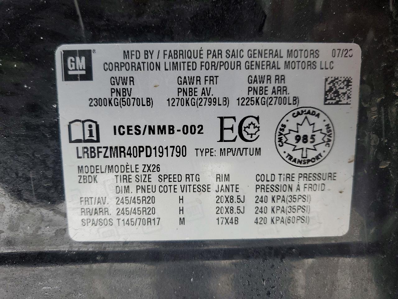 2023 BUICK ENVISION PREFERRED photo 23