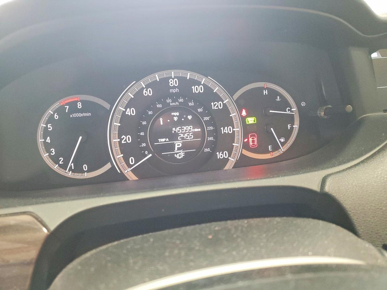 2017 HONDA ACCORD EXL photo 9