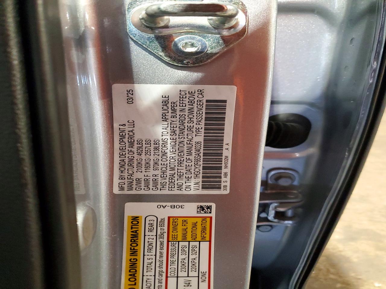 2025 HONDA ACCORD HYBRID EXL photo 25