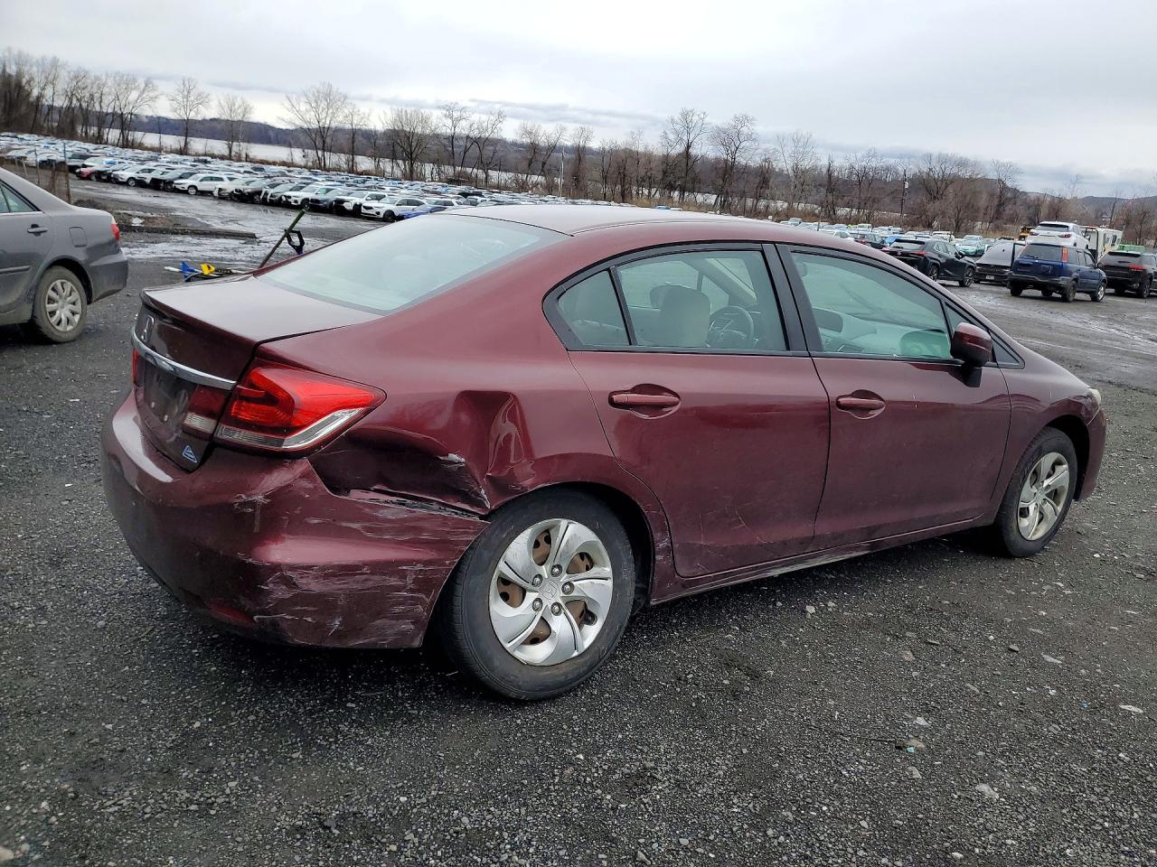 2015 HONDA CIVIC LX photo 5