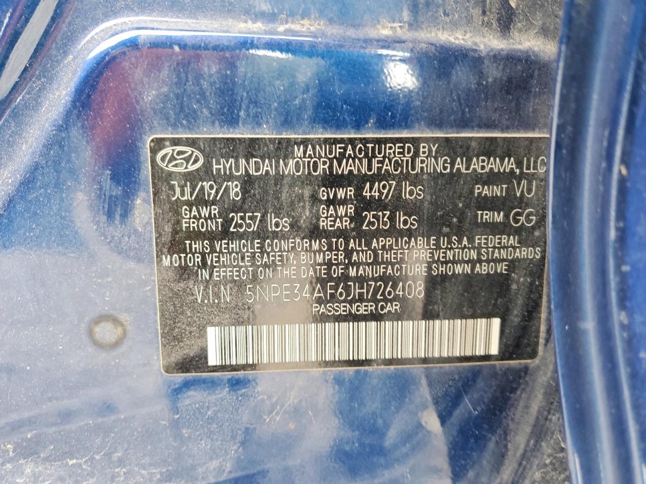 2018 HYUNDAI SONATA SEL+ photo 23