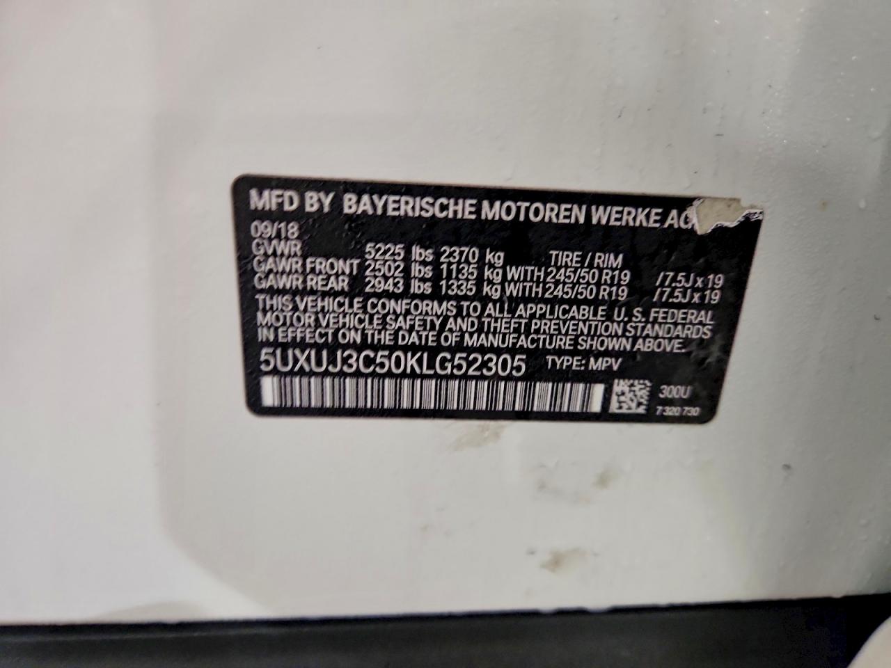 2019 BMW X4 XDRIVE30I photo 25