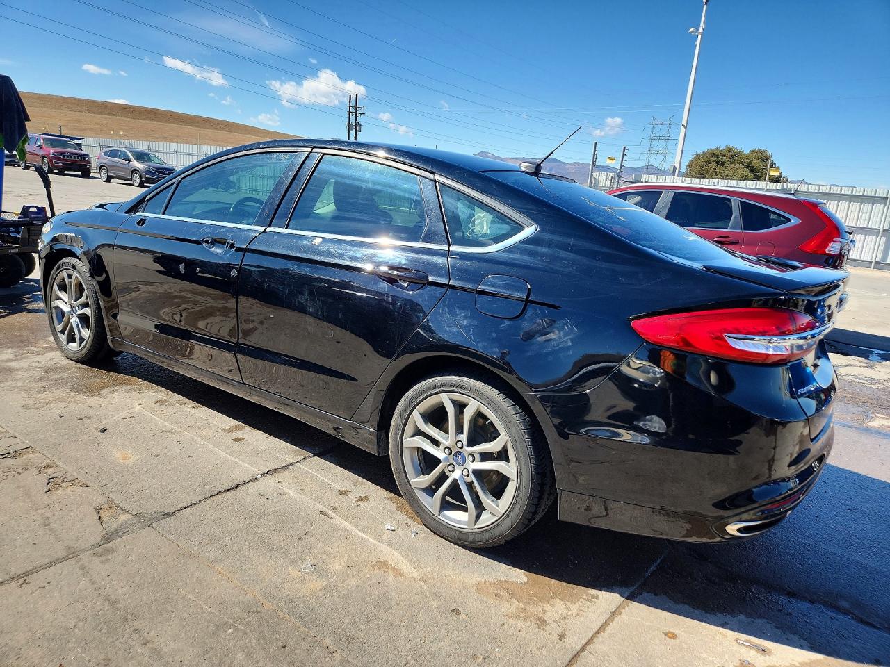2017 FORD FUSION SE photo 4