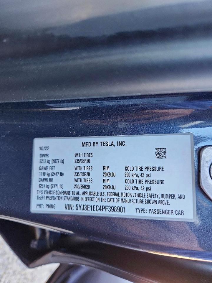 2023 TESLA MODEL 3 photo 23