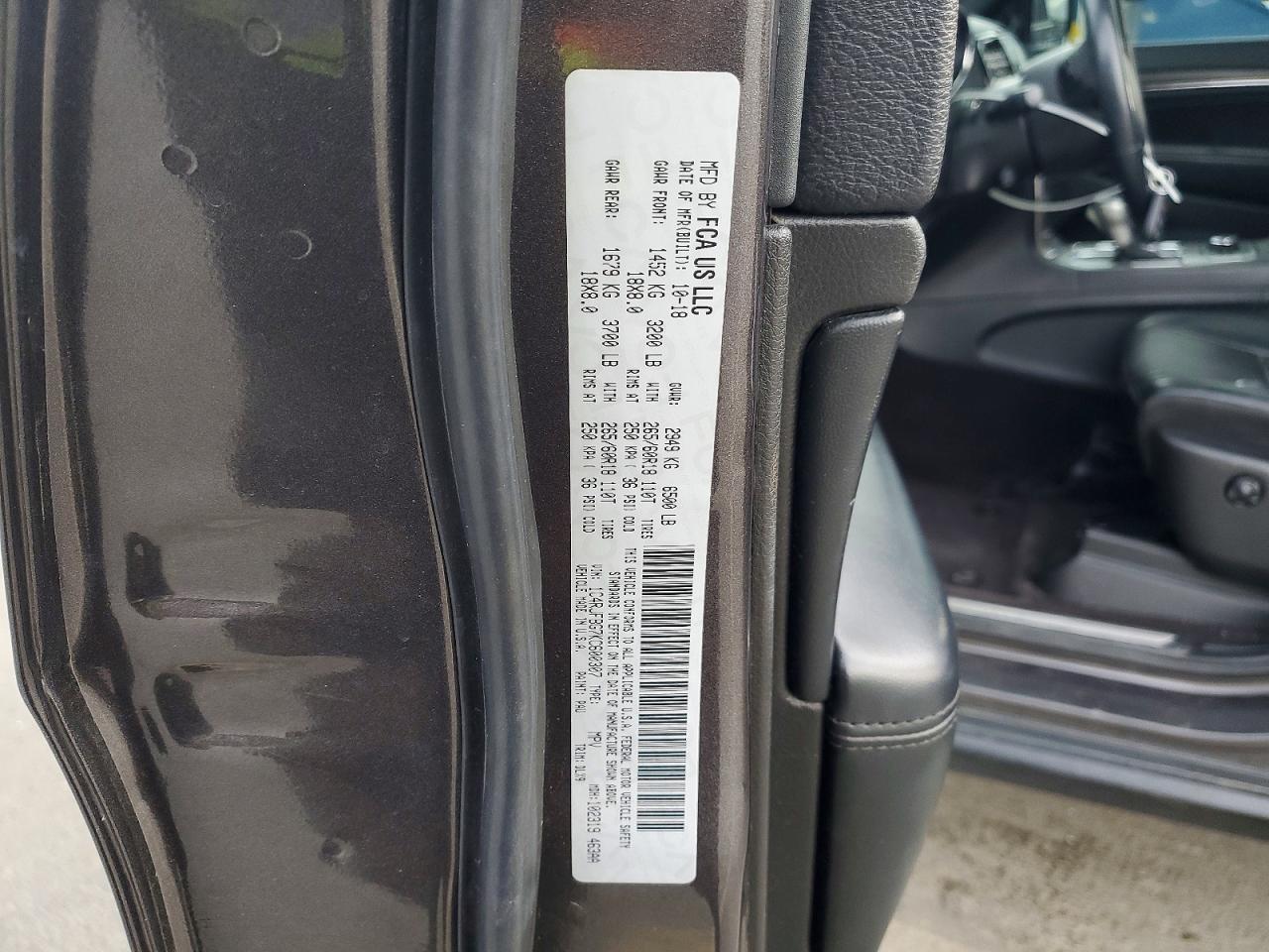 2019 JEEP GRAND CHEROKEE LIMITED photo 14