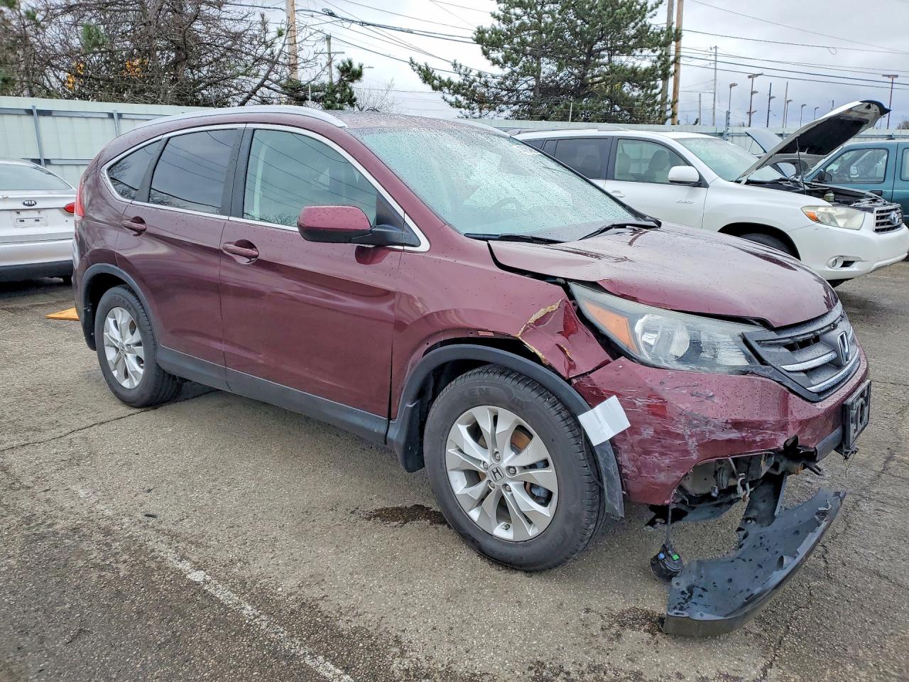 2012 HONDA CR-V EXL photo 7