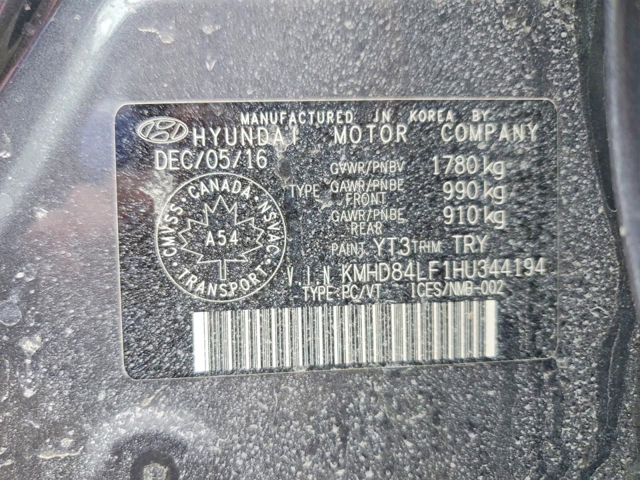2017 HYUNDAI ELANTRA SE photo 25
