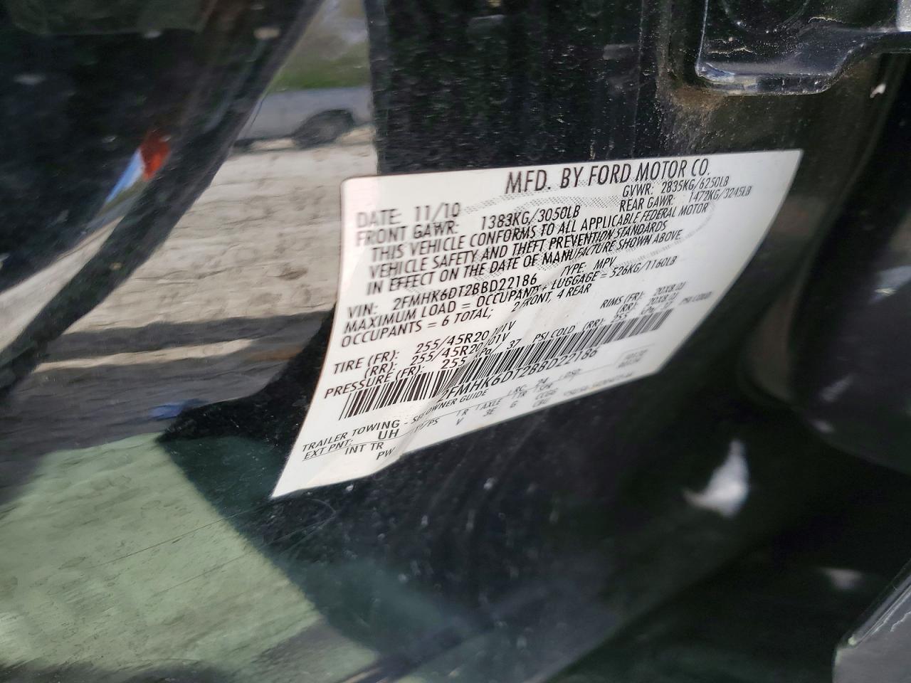 2011 FORD FLEX LIMITED photo 27