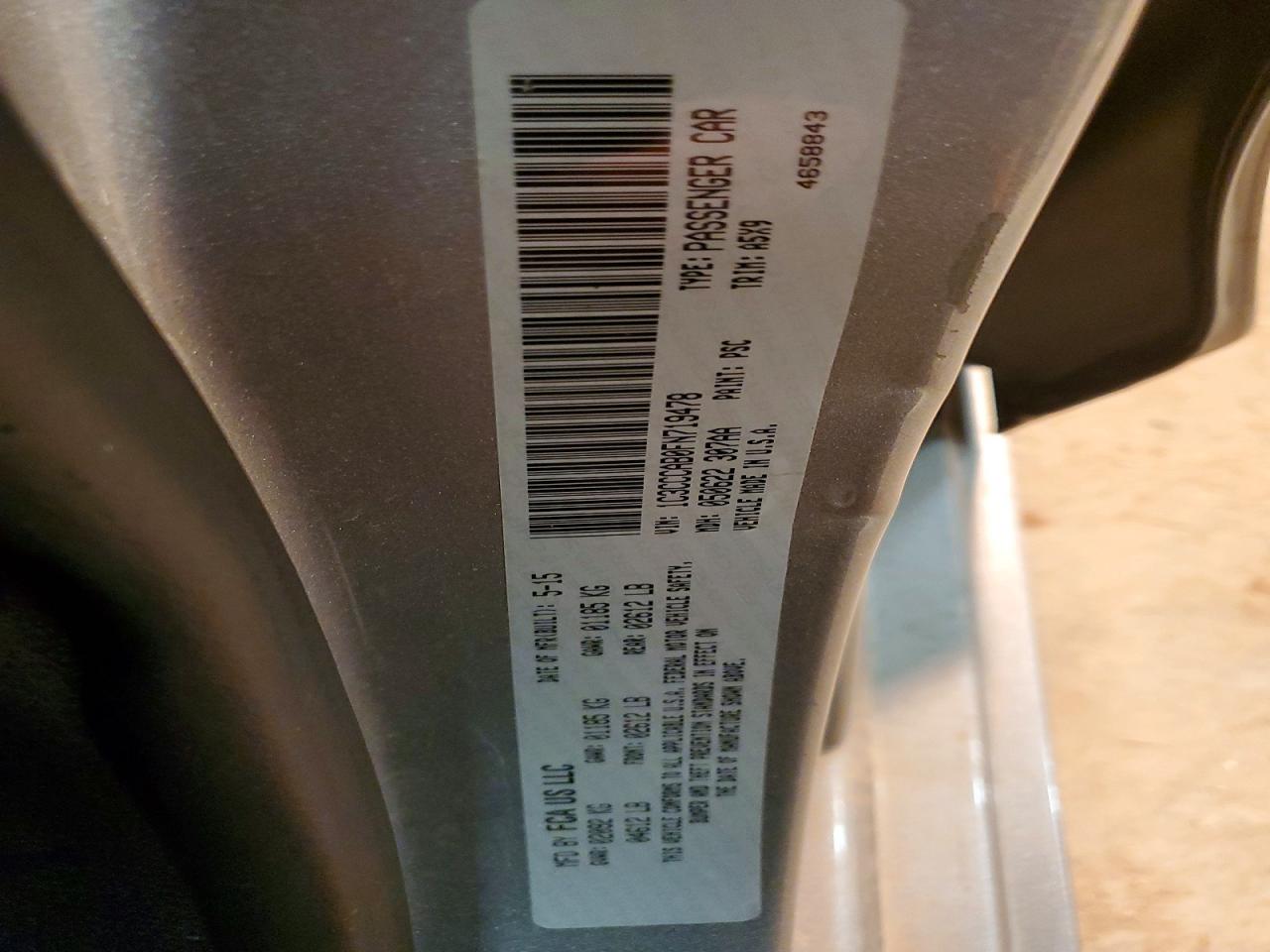 2015 CHRYSLER 200 LIMITED photo 23