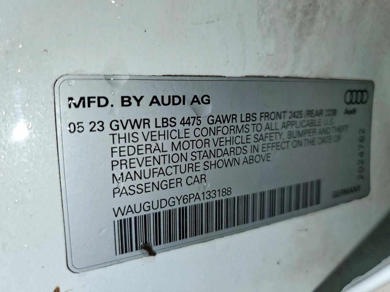 2023 AUDI A3 PREMIUM photo 23