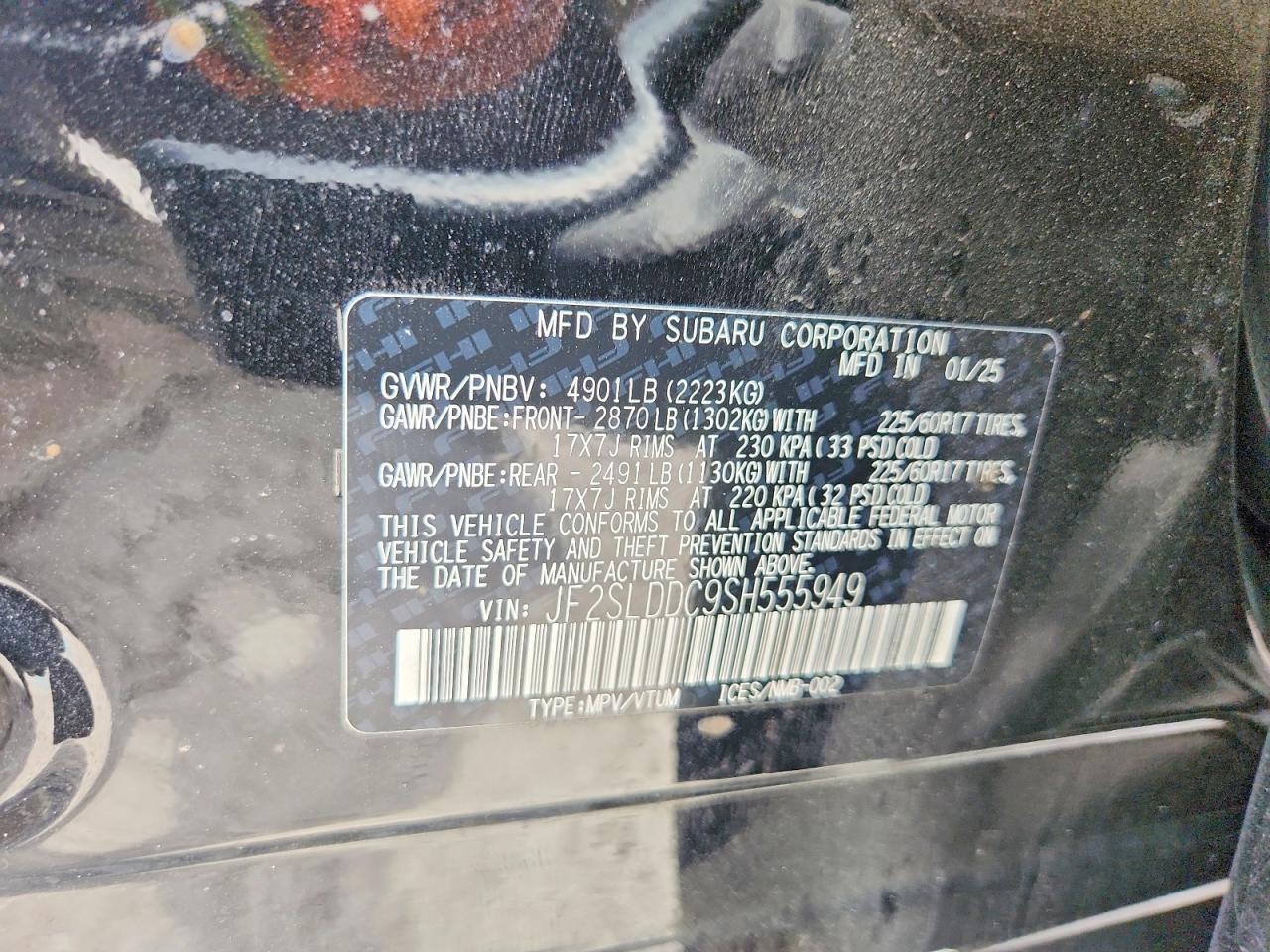 2025 SUBARU FORESTER PREMIUM photo 25